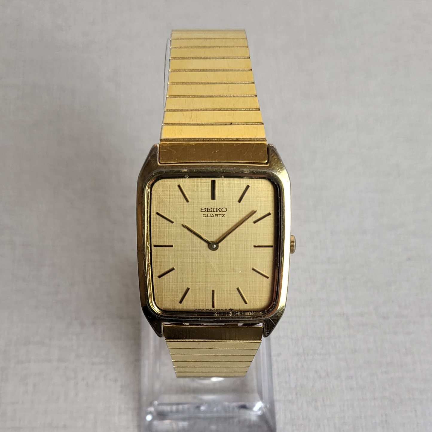 Men's Vintage Gold Seiko Tank