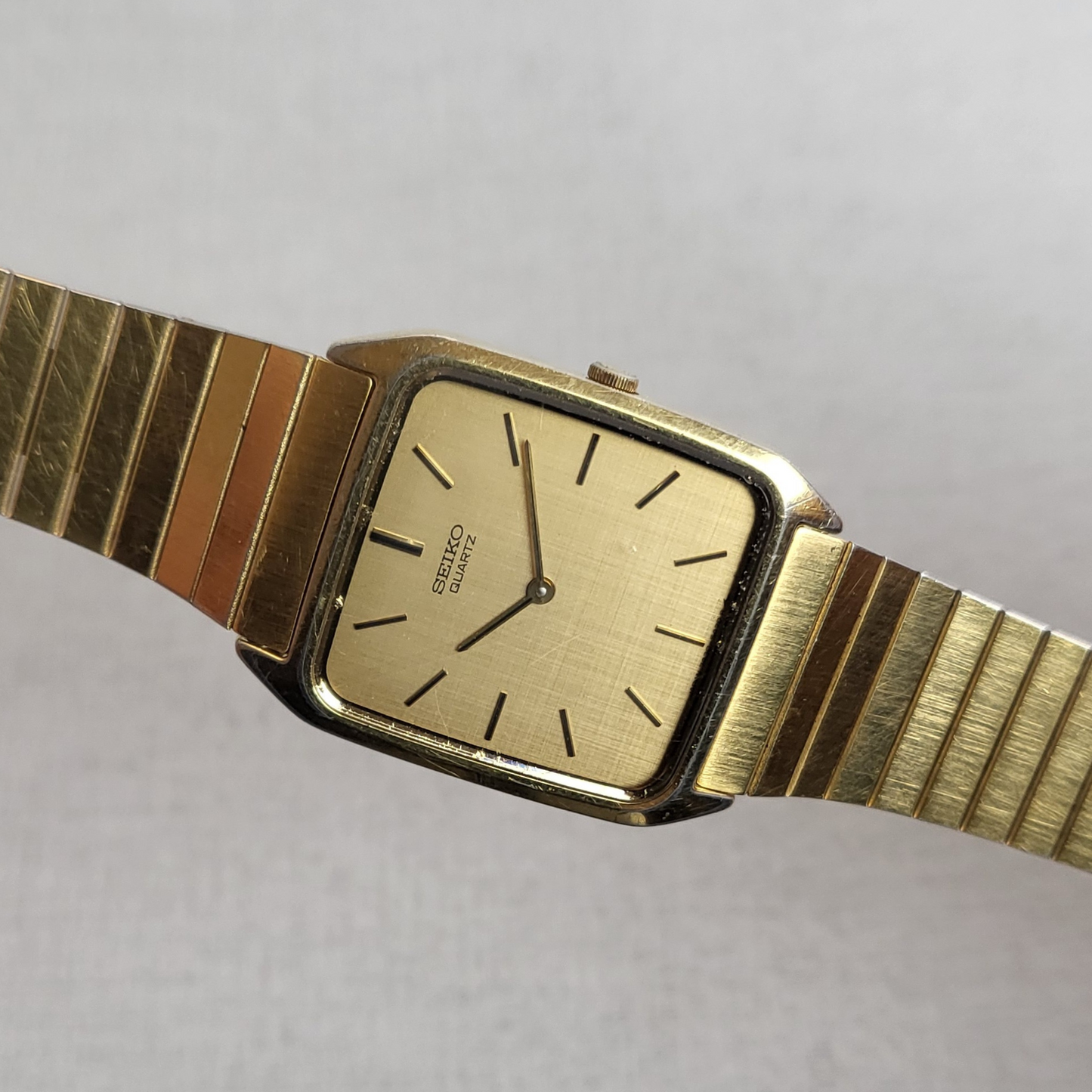 Men's Vintage Gold Seiko Tank