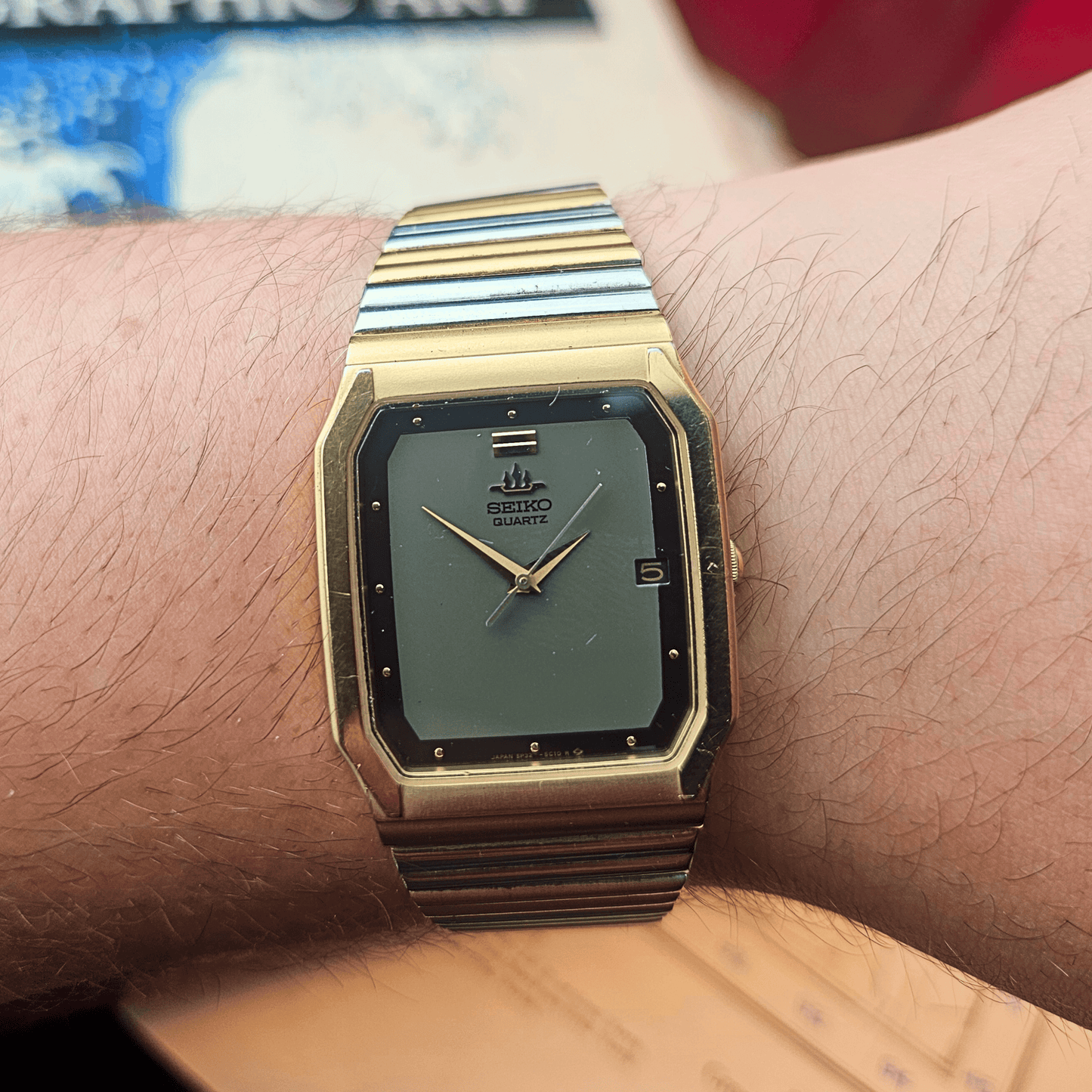 Men's Seiko Galaxy Tank (Ref. 650061)
