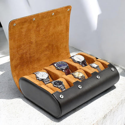 Leather Watch Travel Case