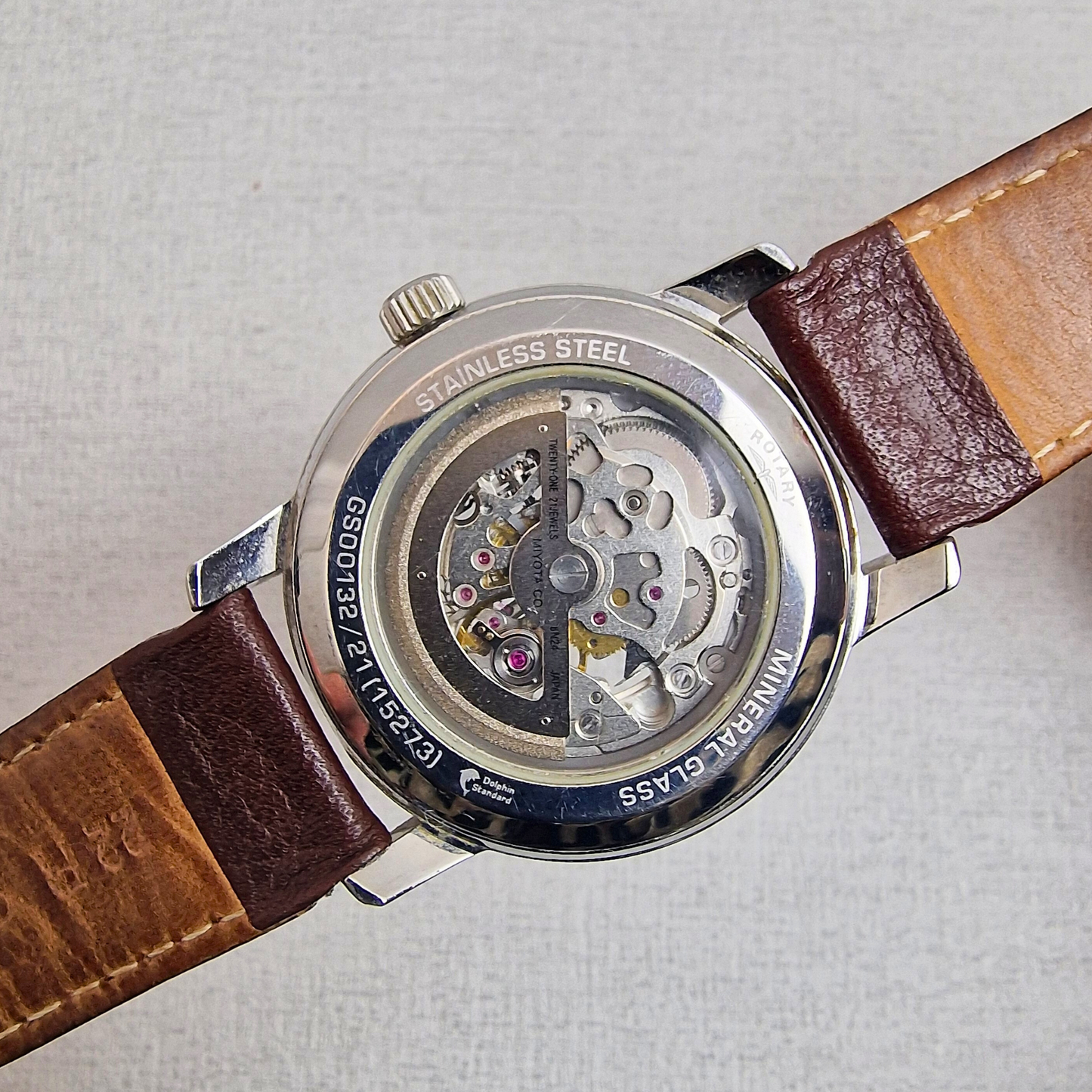 Men's Rotary Automatic Skeleton (Ref. GS00309/01)