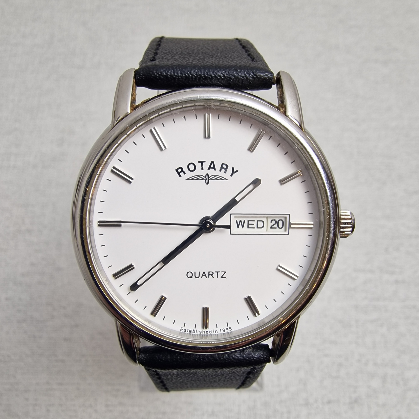 Men's Rotary Day-Date Watch (Ref. GB02762/02)