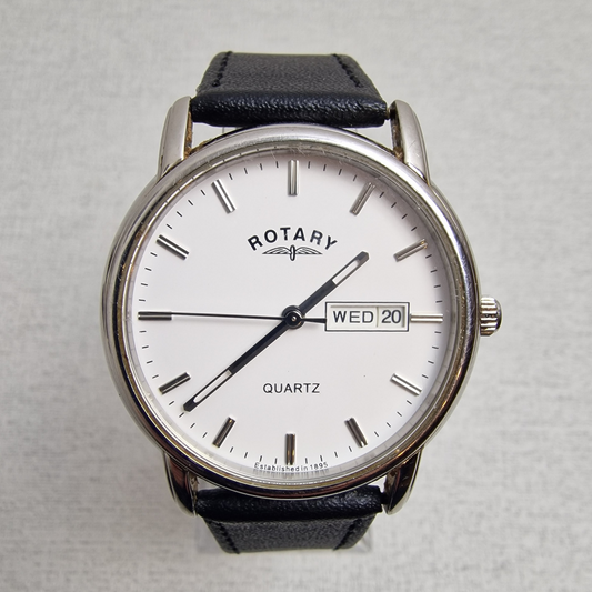 Men's Rotary Day-Date Watch (Ref. GB02762/02)
