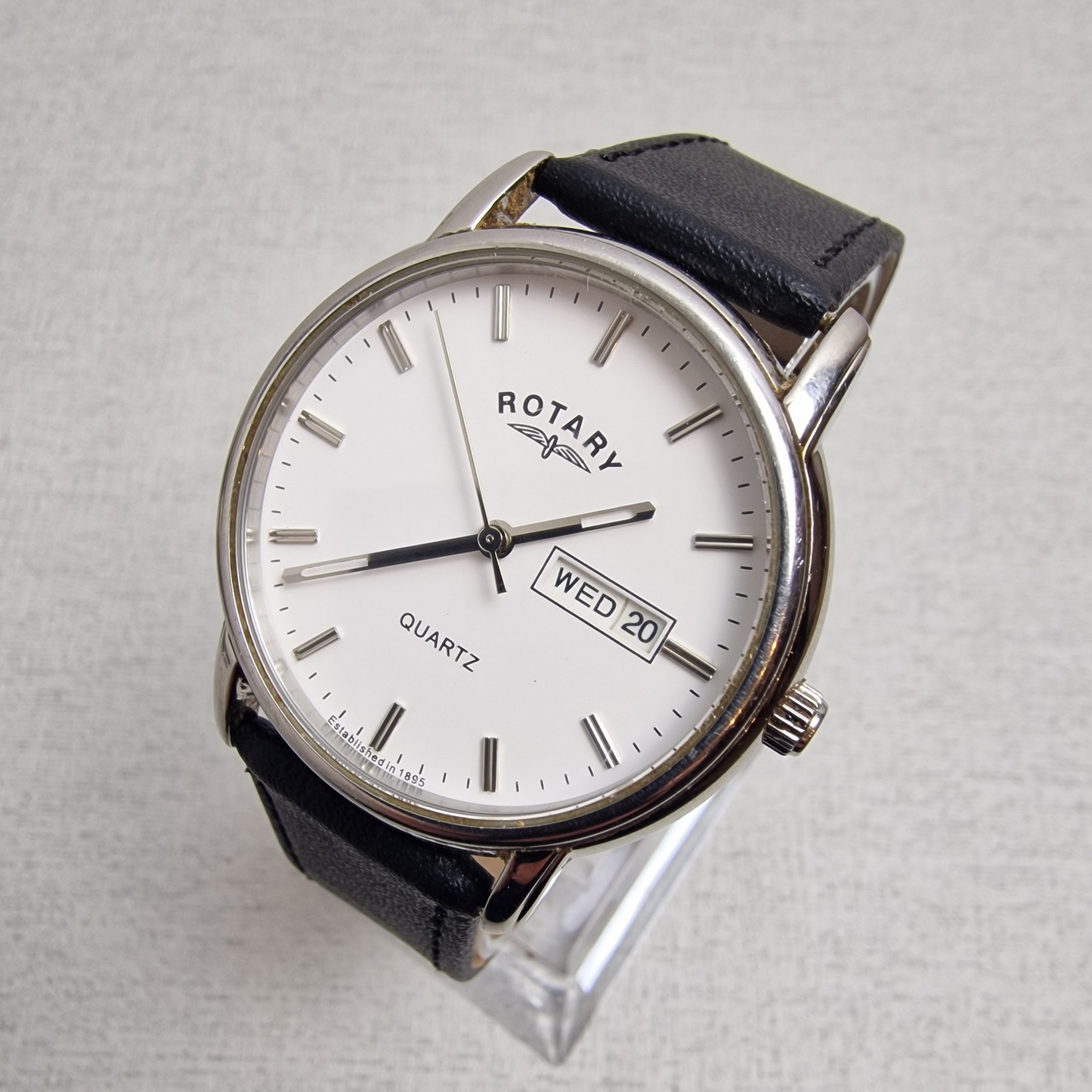 Men's Rotary Day-Date Watch (Ref. GB02762/02)