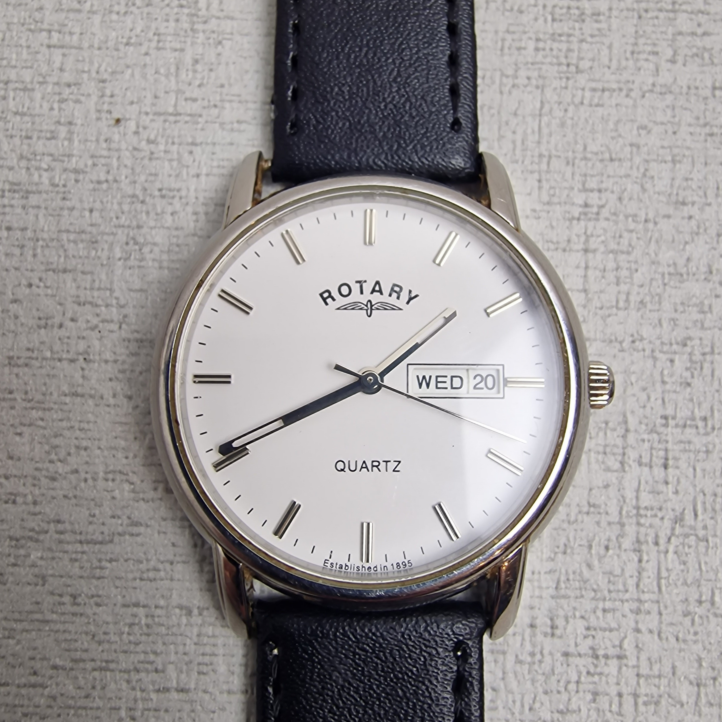 Men's Rotary Day-Date Watch (Ref. GB02762/02)