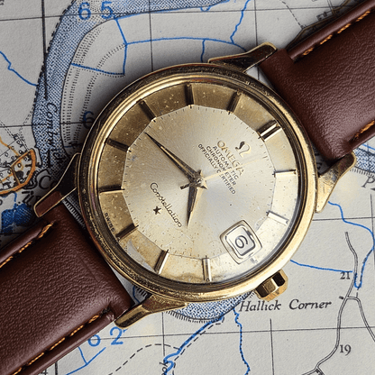 Vintage Omega Constellation Pie Pan Deluxe 14902-3