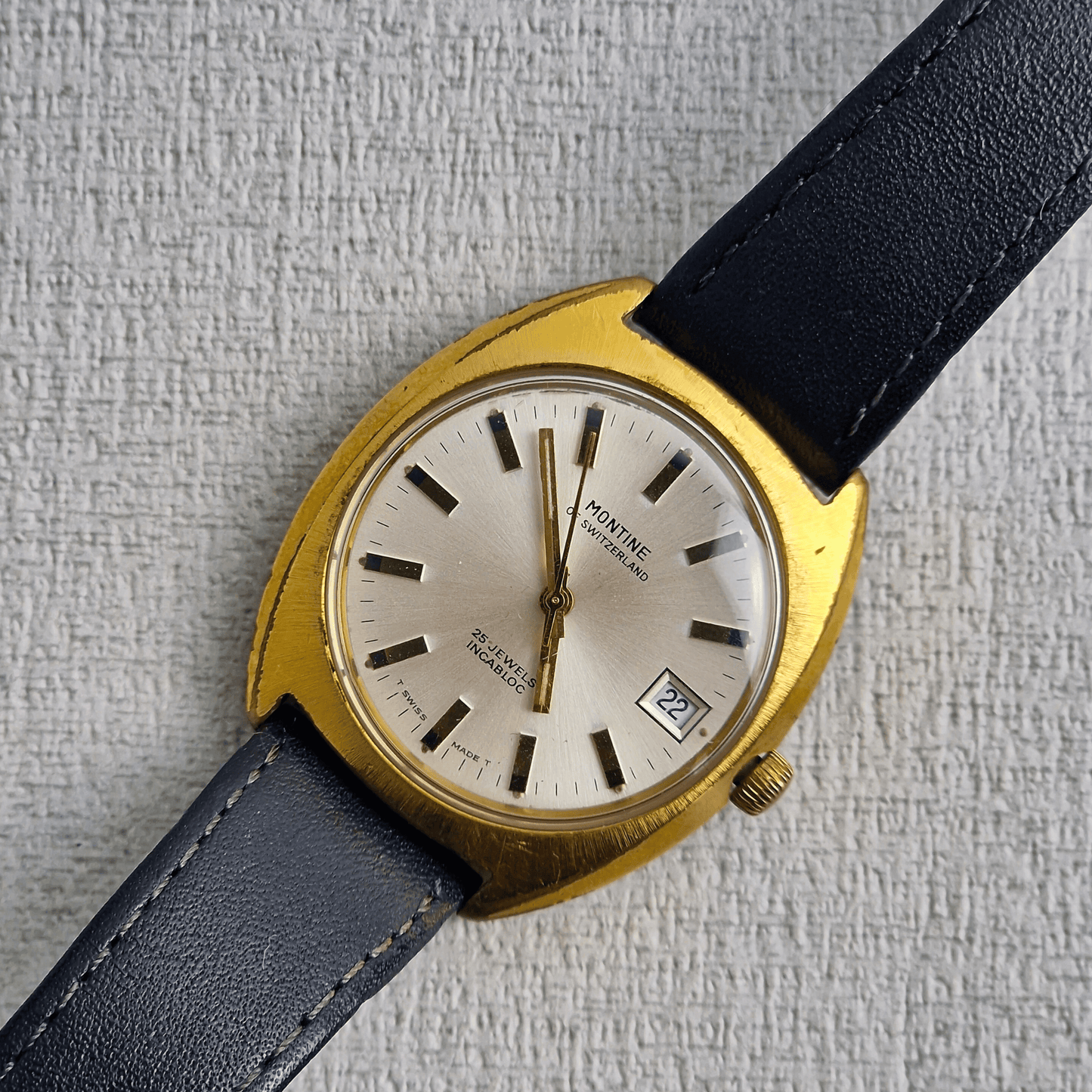 Mens Vintage Montine Incabloc Automatic (Ref. AS 2063)