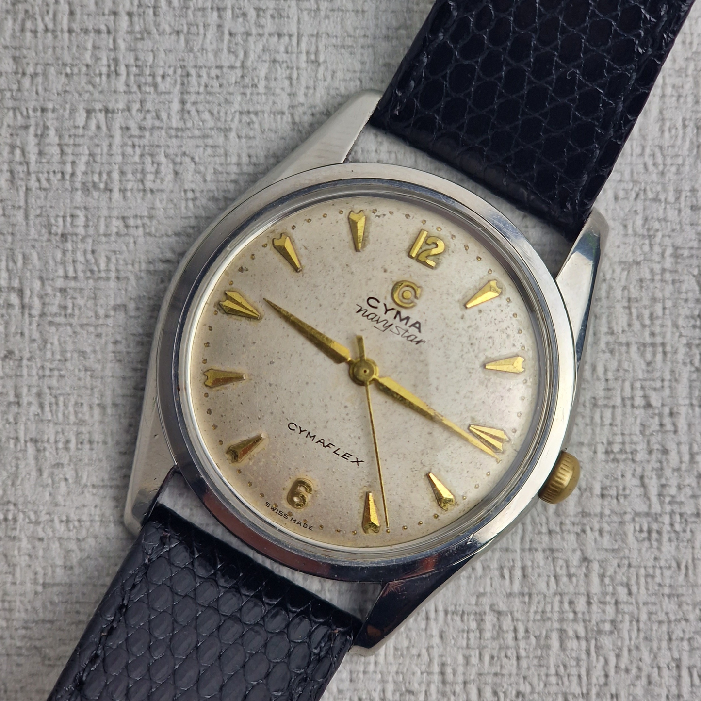 Mens 1950s Cyma Navystar Cymaflex (Ref. 2-5678-6)