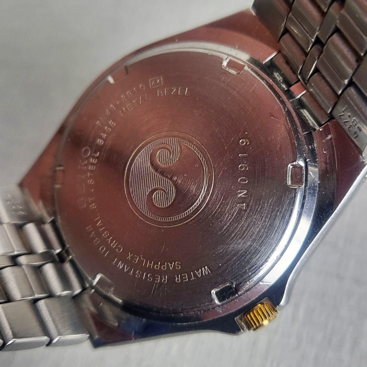 Men's Vintage Seiko SQ100 "Royal Oak"