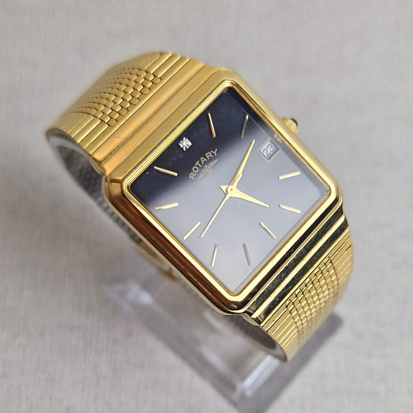 Mens Gold Rotary Diamond Tank (Ref. 4531)