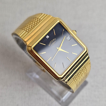 Mens Gold Rotary Diamond Tank (Ref. 4531)
