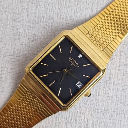 Mens Gold Rotary Diamond Tank (Ref. 4531)