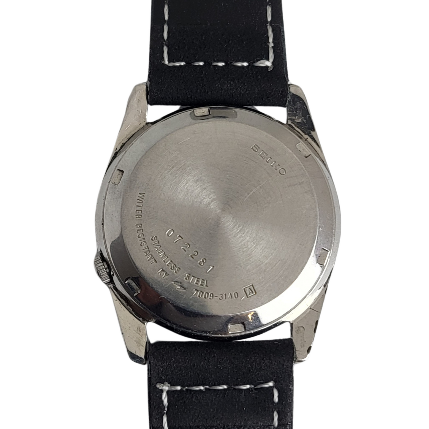 Montre automatique Seiko 5 pour homme (cadran noir)