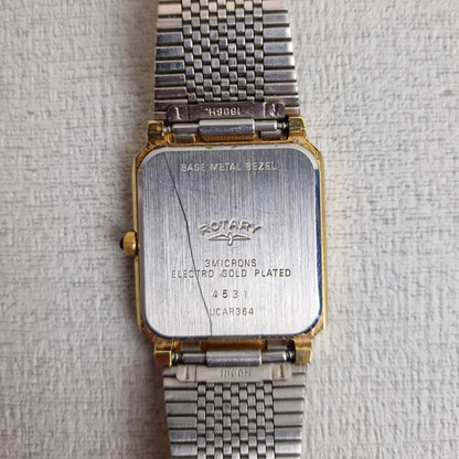 Mens Gold Rotary Diamond Tank (Ref. 4531)