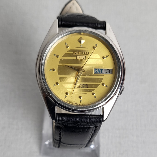 Men's Seiko 5 Automatic (Gold Dial)