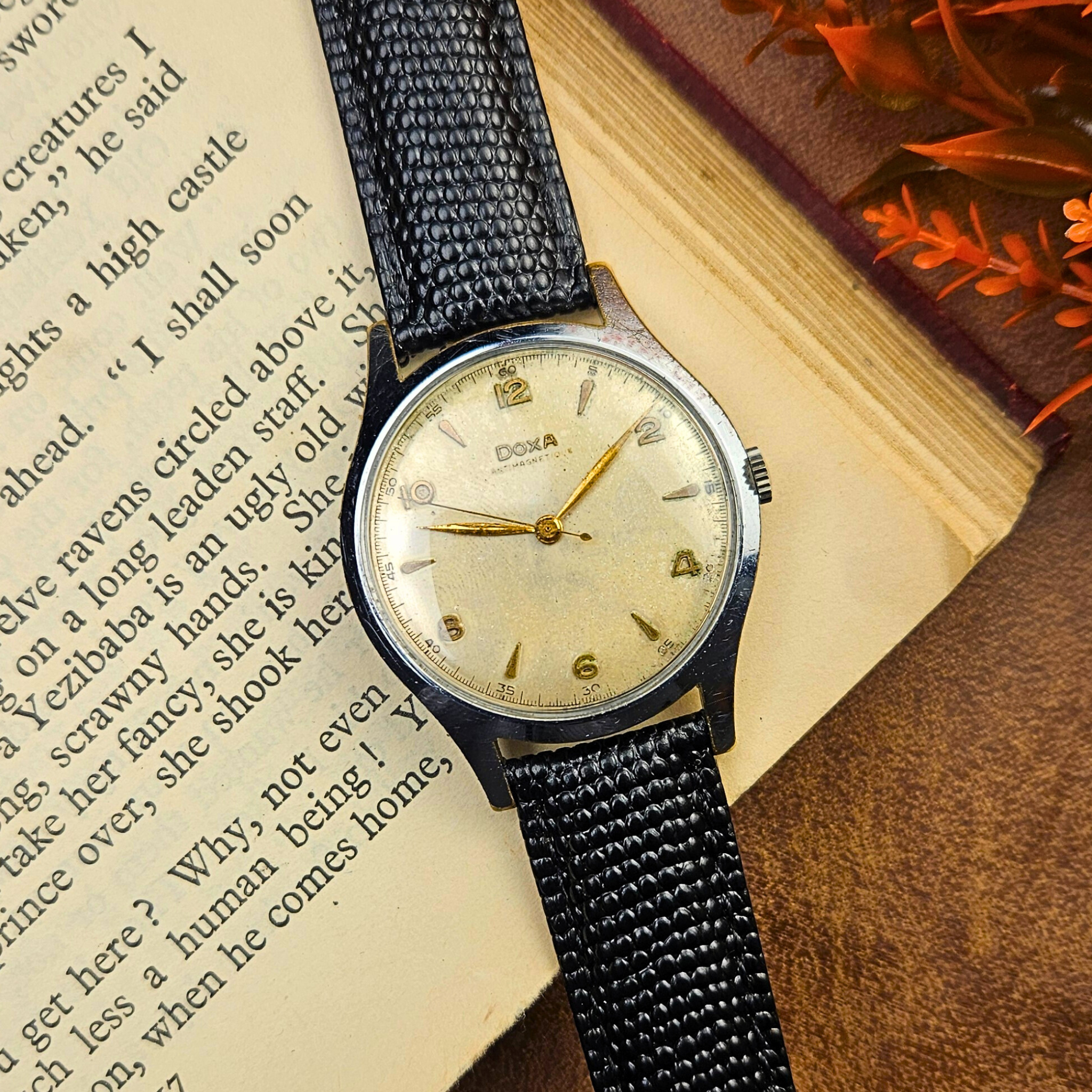 Vintage Jumbo Doxa Manual Wind