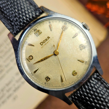 Vintage Jumbo Doxa Manual Wind